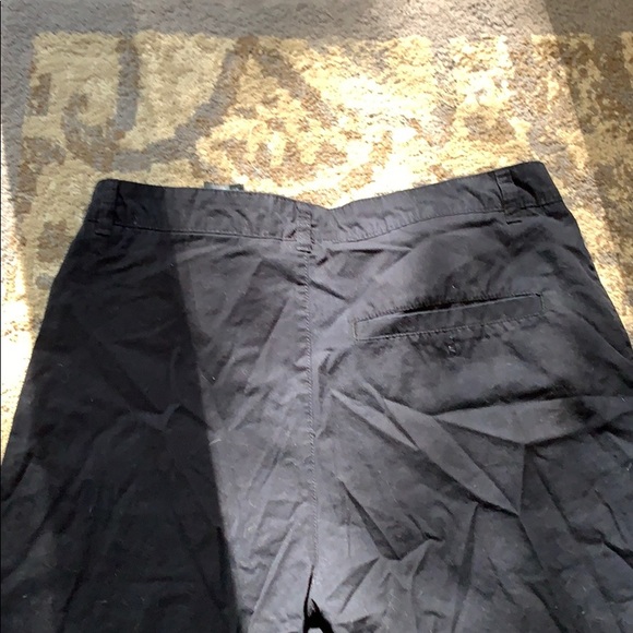 H&M black buttonfly shorts size 32 - Picture 4 of 4
